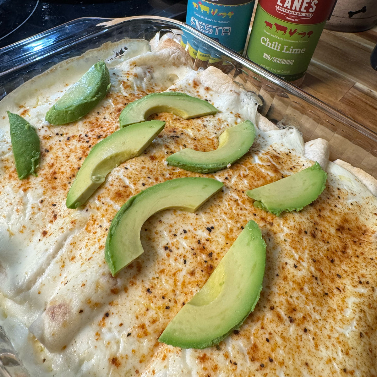 Creamy White Chicken Enchiladas Recipe