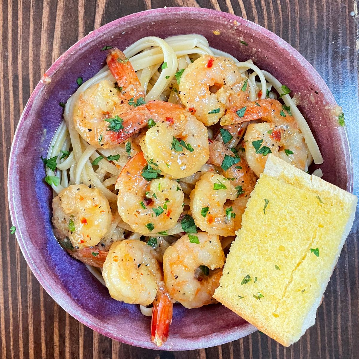 Shrimp Scampi linguine