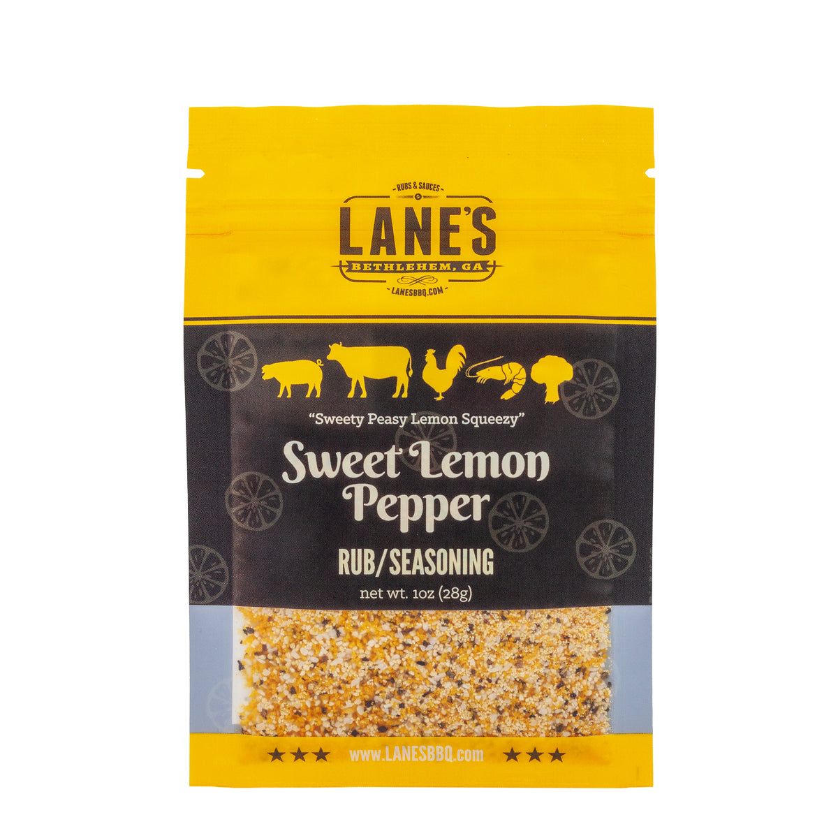 Sweet Lemon Pepper Rub Starter Pack