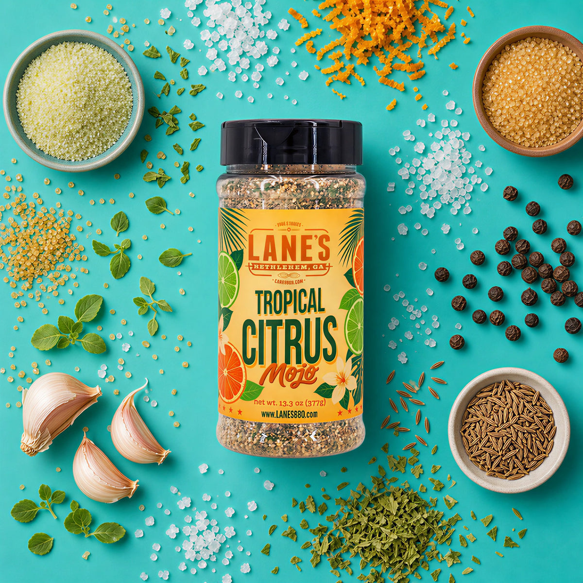 Tropical Citrus Mojo Rub