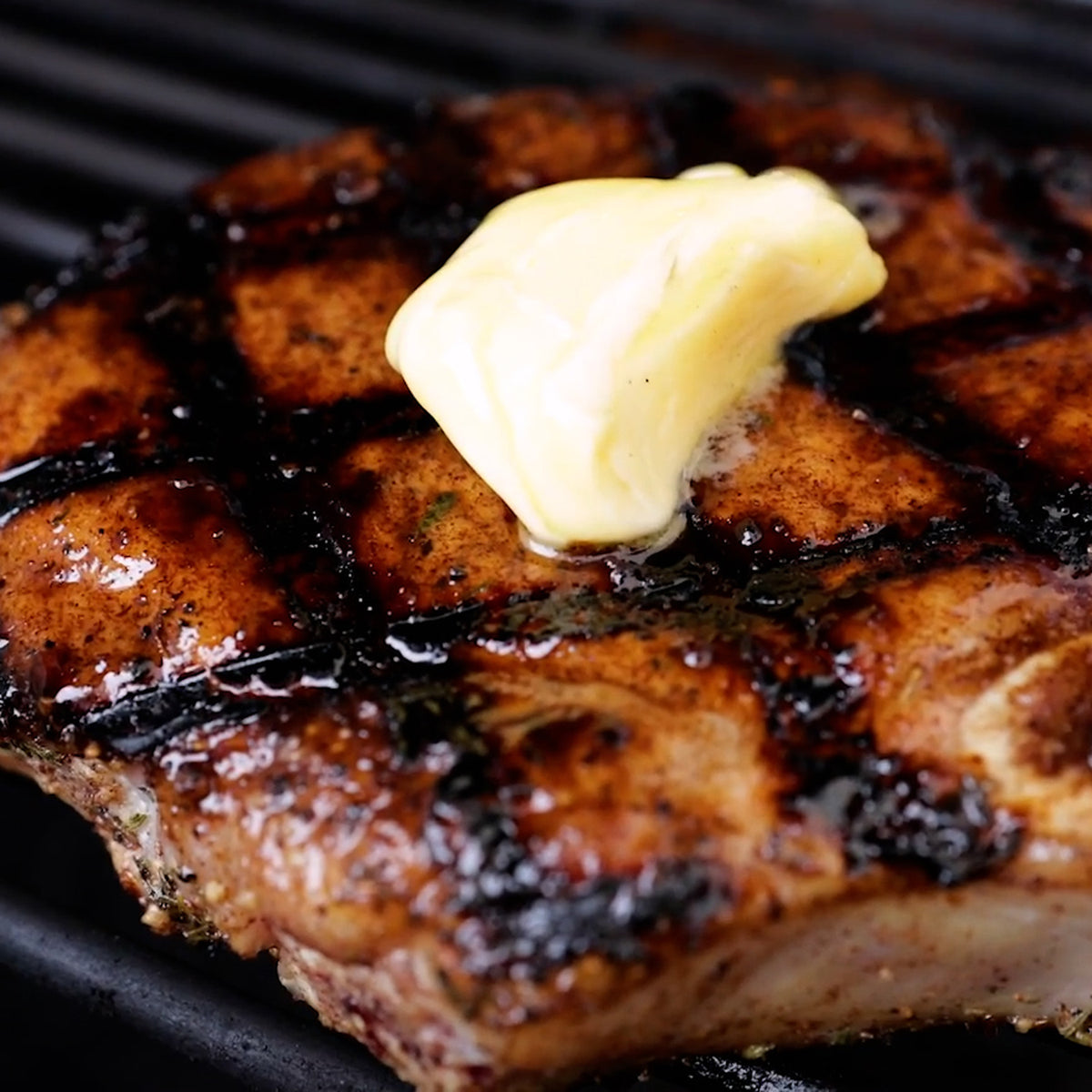 Pork Chop on the Grill