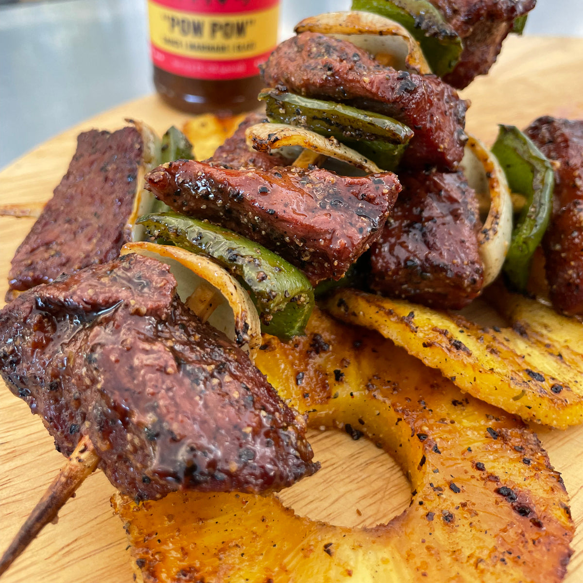Teriyaki Steak Kabobs