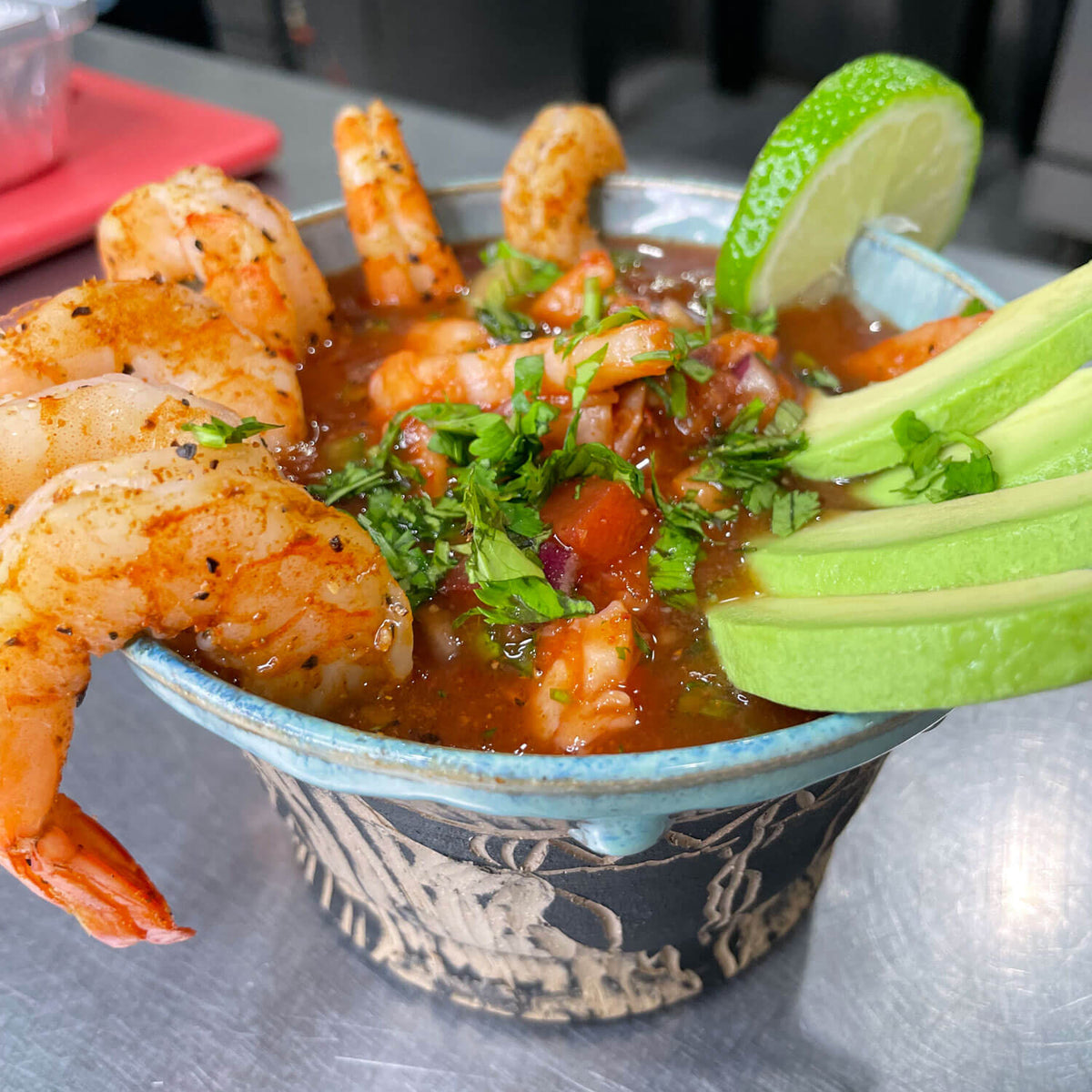 Bloody Mary Shrimp Cocktail