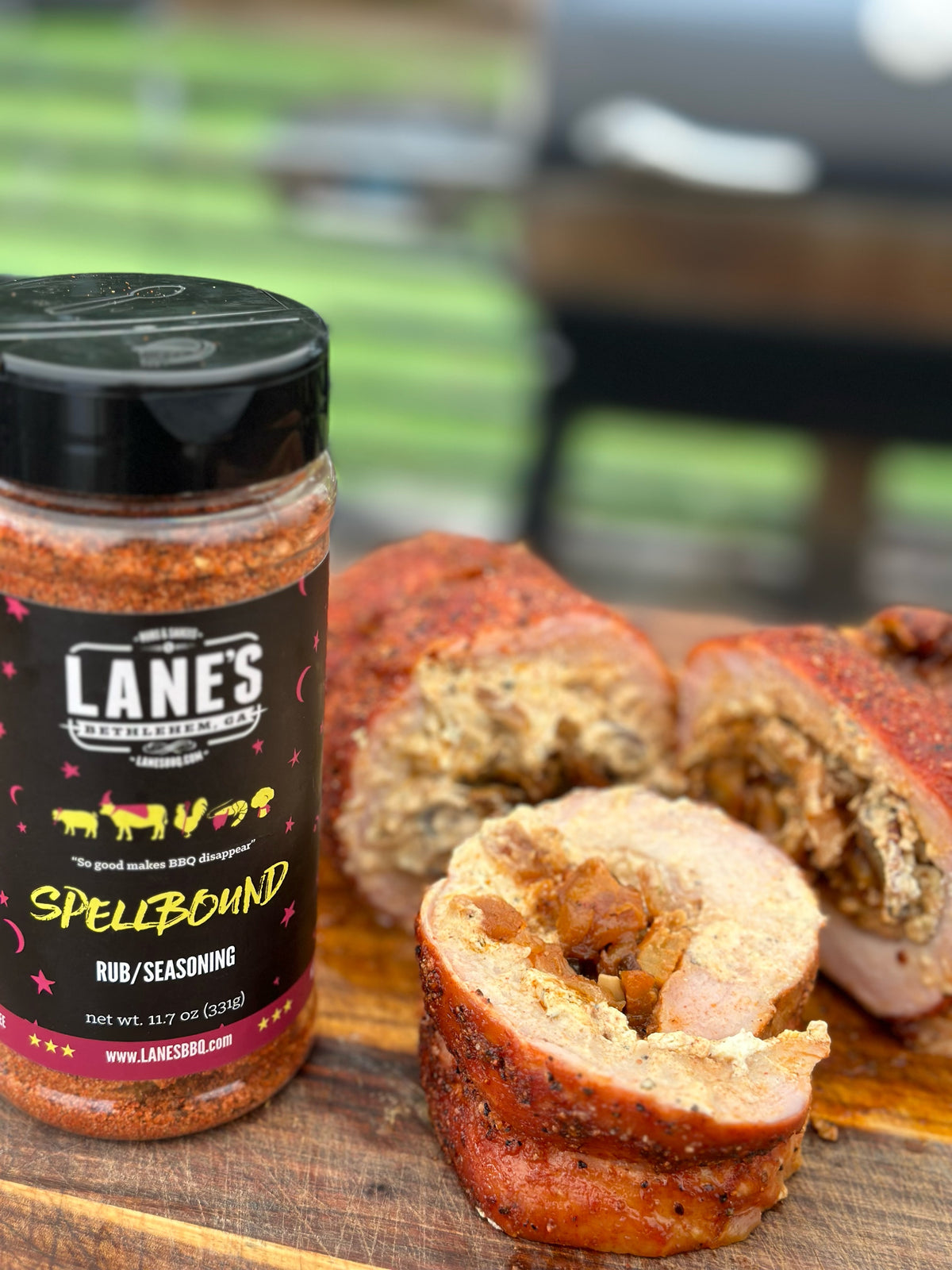 Apple Stuffed Pork Loin