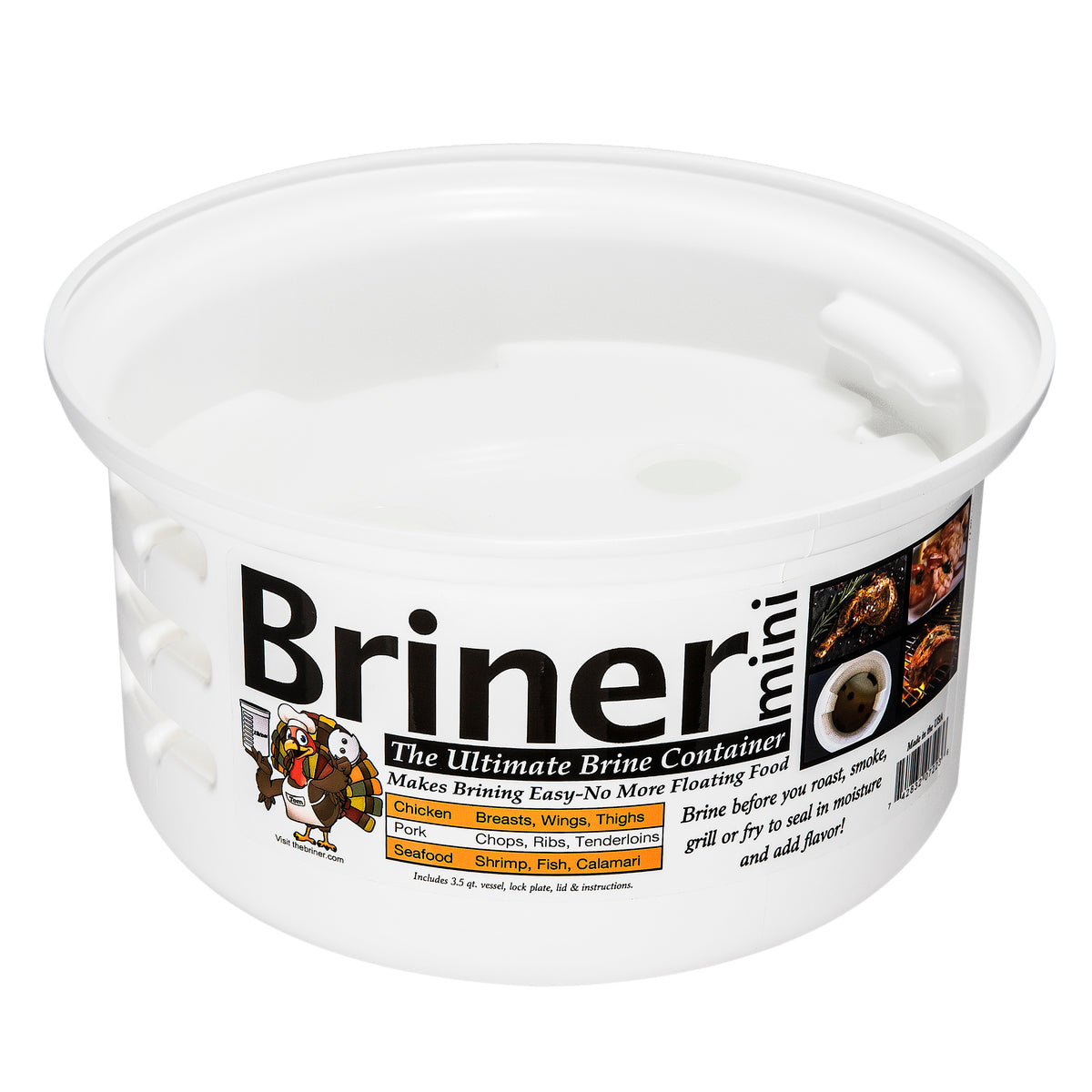 The Briner Bucket - The Ultimate Brining System