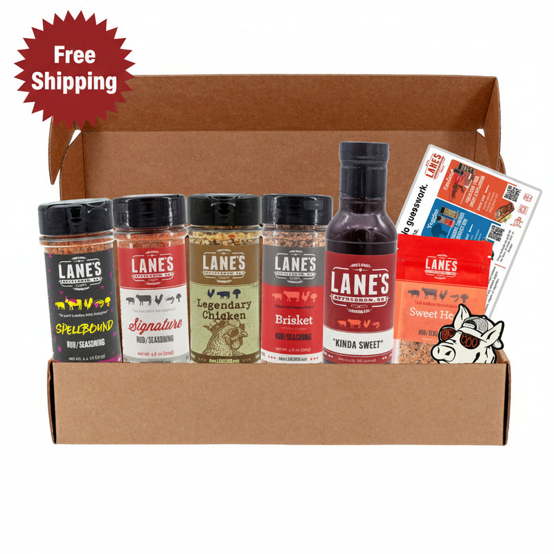 Lane's Backyard BBQ starter bundle