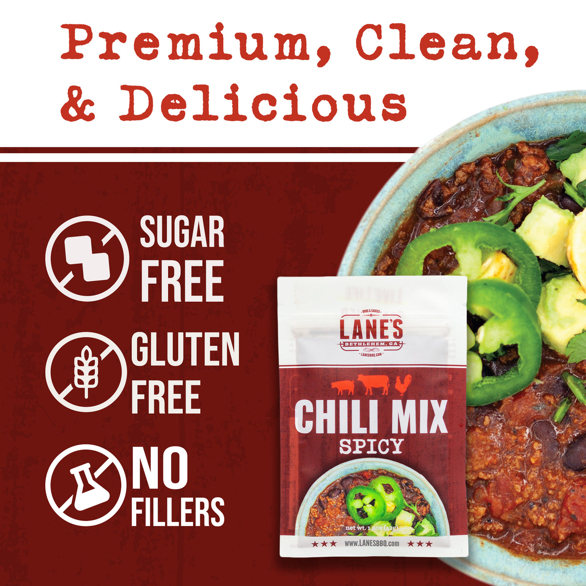 Lane's Spicy Chili Mix