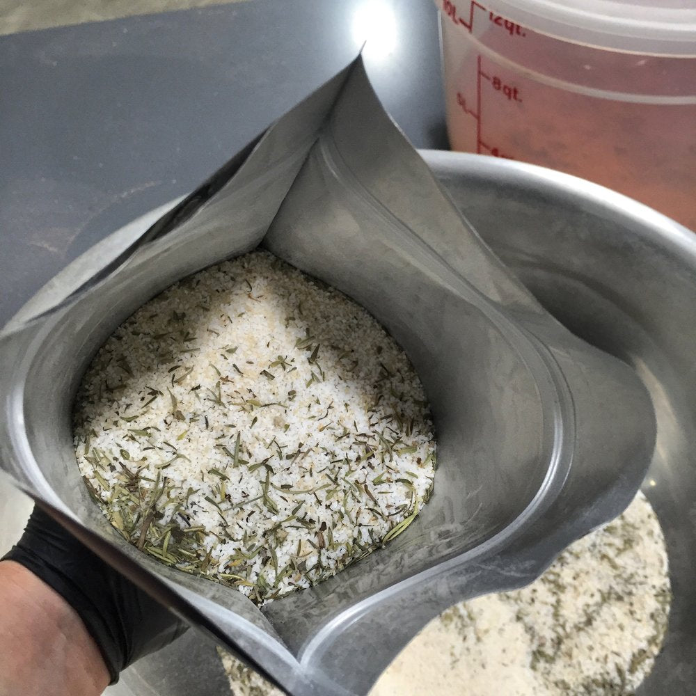 Signature Meat Brine inside of bag